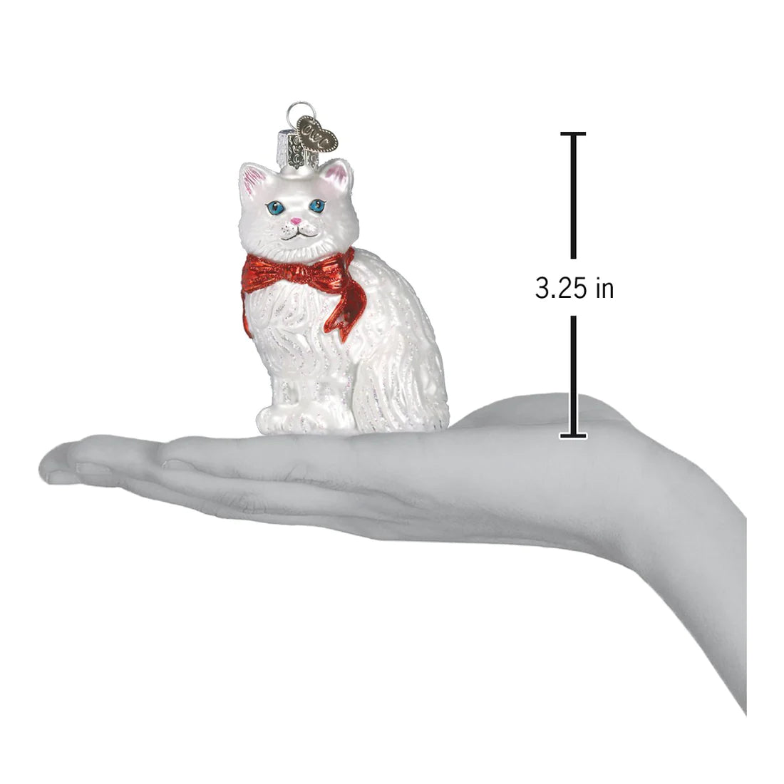 Princess Kitty Old World Christmas Glass Ornament