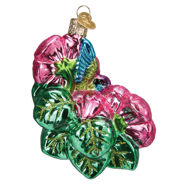 Magnificent Hummingbird Old World Christmas Blown Glass Ornament