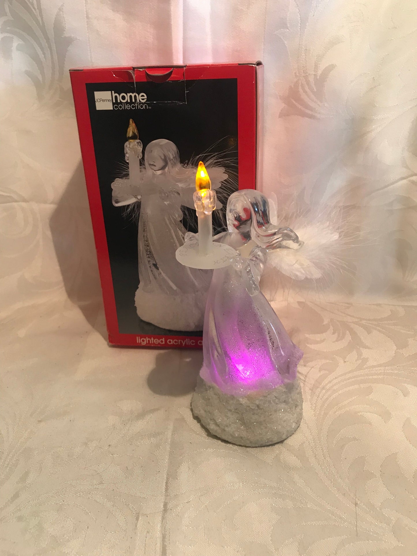 Lighted Acrylic Angel