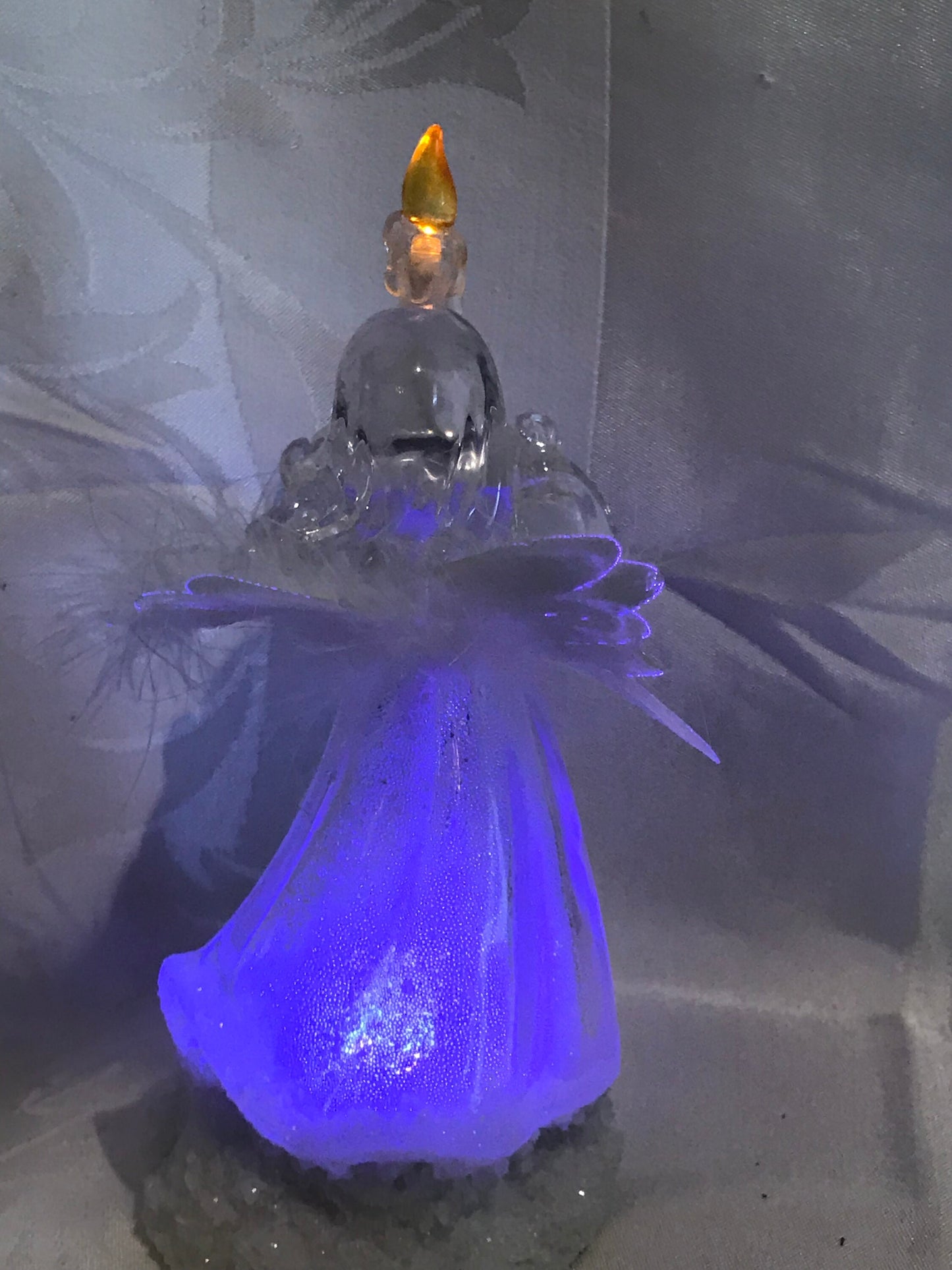 Lighted Acrylic Angel