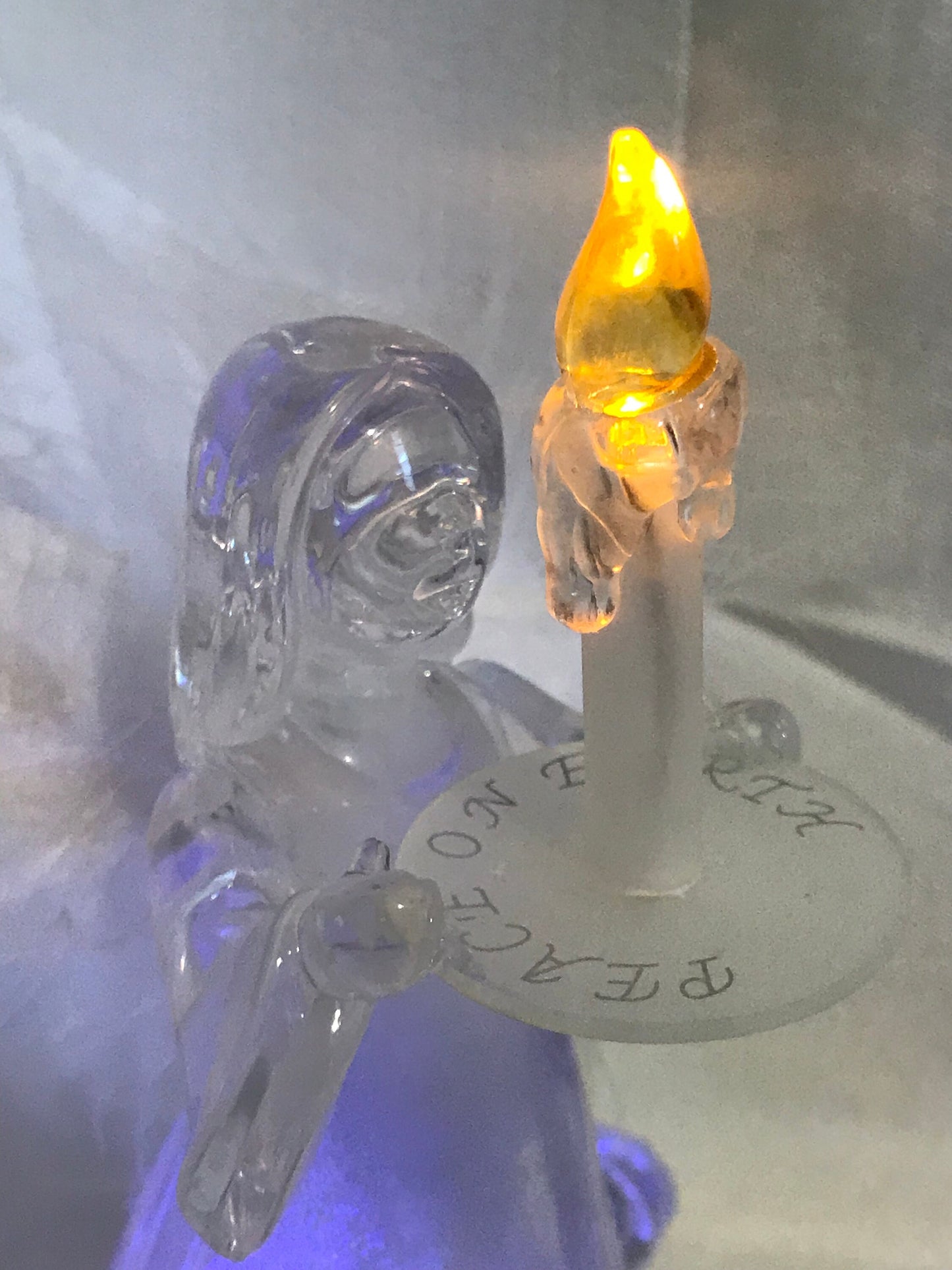 Lighted Acrylic Angel