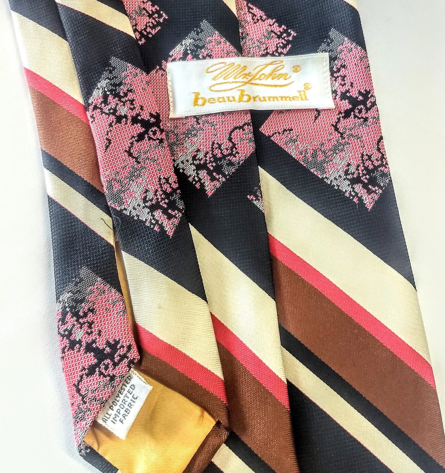 Vintage Mr. John Beau Brummel Men's Tie