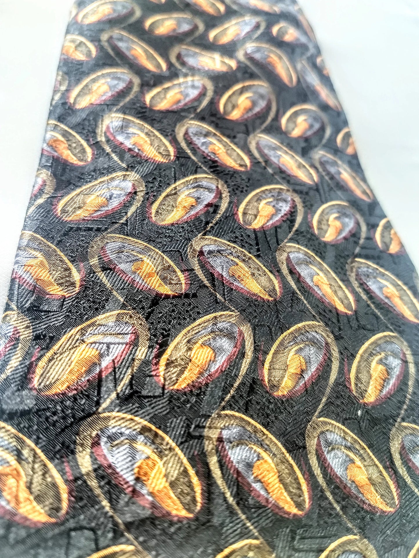 Vintage Necktie Men's Silk Tie Handcrafted by Nordstrom Made in USA