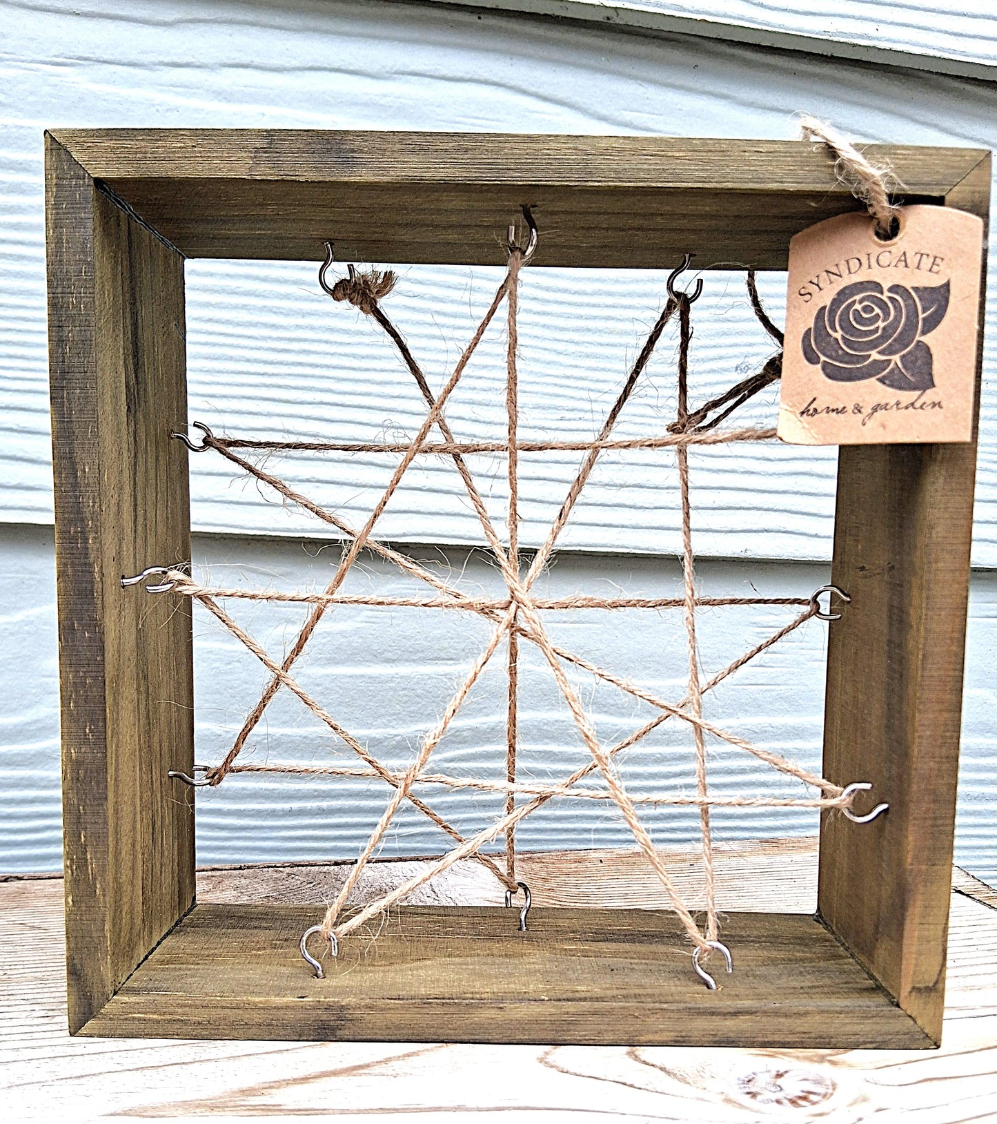 Moss Frame Kit from Bella Moss - 12" wood frame and preserved moss for living wall art - Syndicate Home and Garden