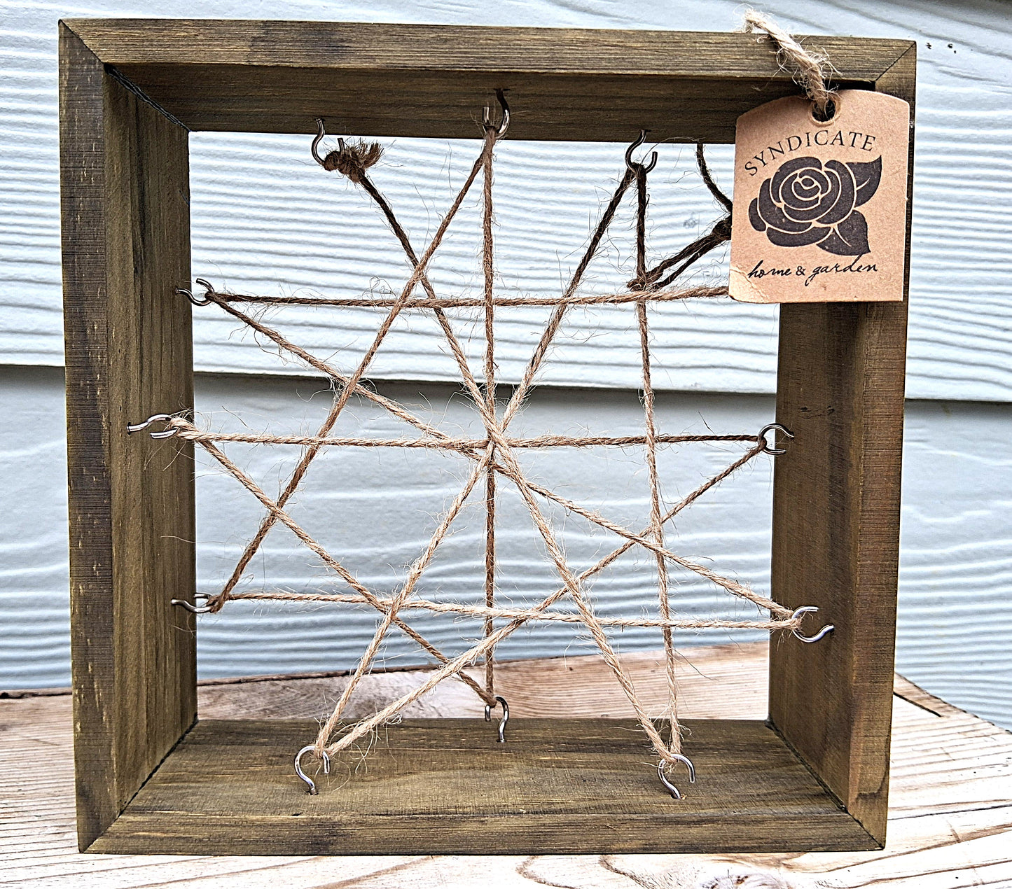 Moss Frame Kit from Bella Moss - 12" wood frame and preserved moss for living wall art - Syndicate Home and Garden