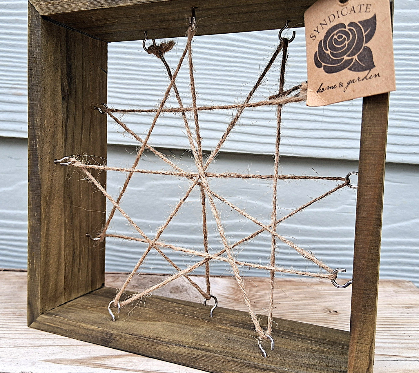 Moss Frame Kit from Bella Moss - 12" wood frame and preserved moss for living wall art - Syndicate Home and Garden