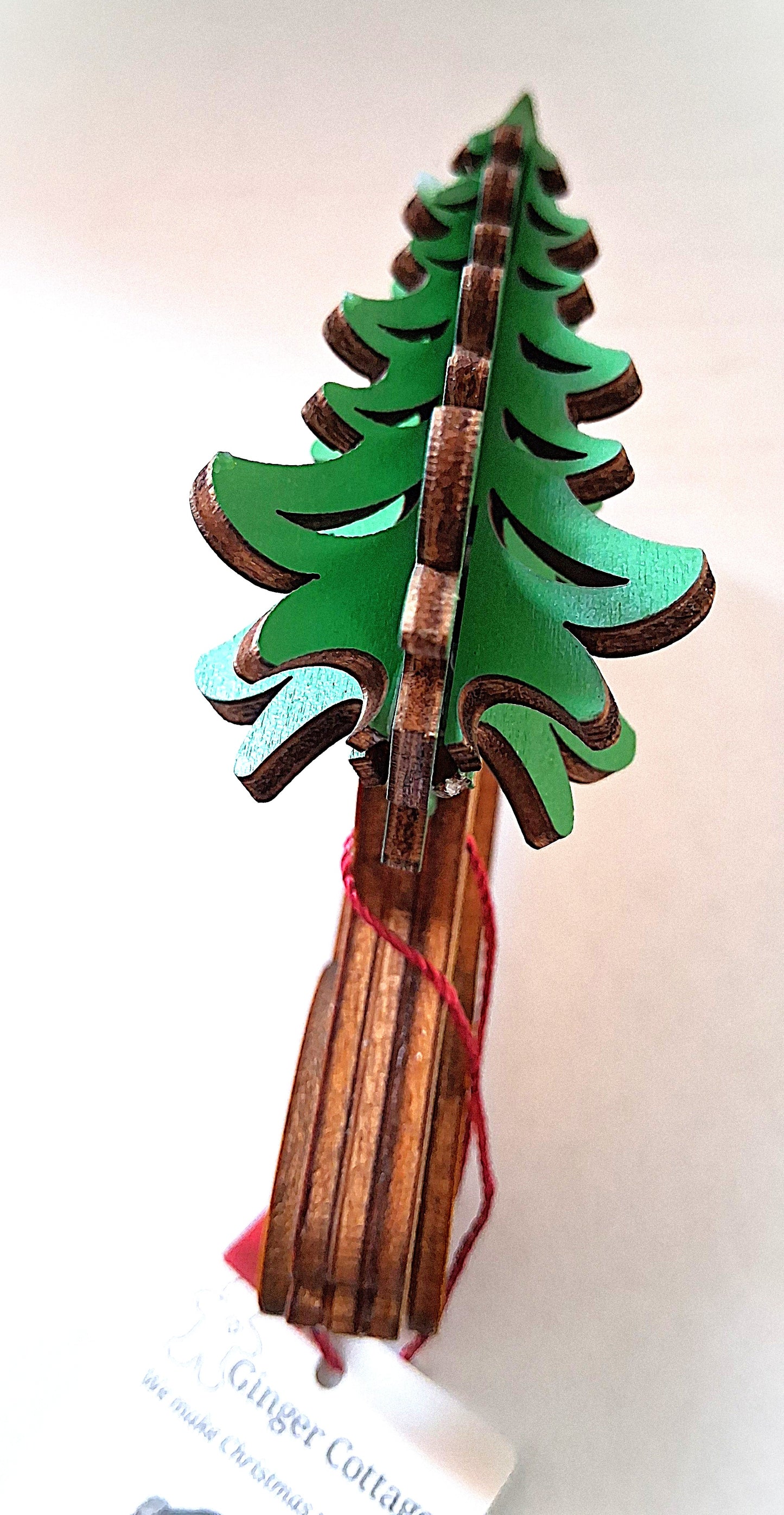 Coca Cola Panel Van - Vintage-themed Wooden Tree Ornament - Ginger Cottages collection