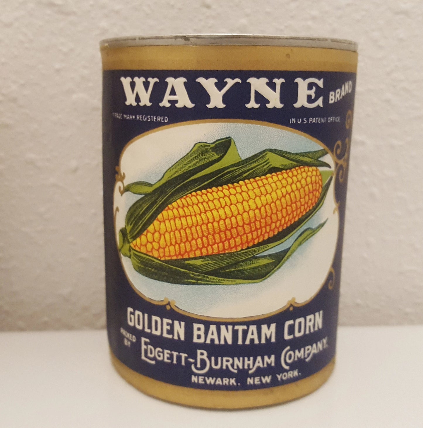 Vintage Label Set of 4 Fruit & Veggie Cans