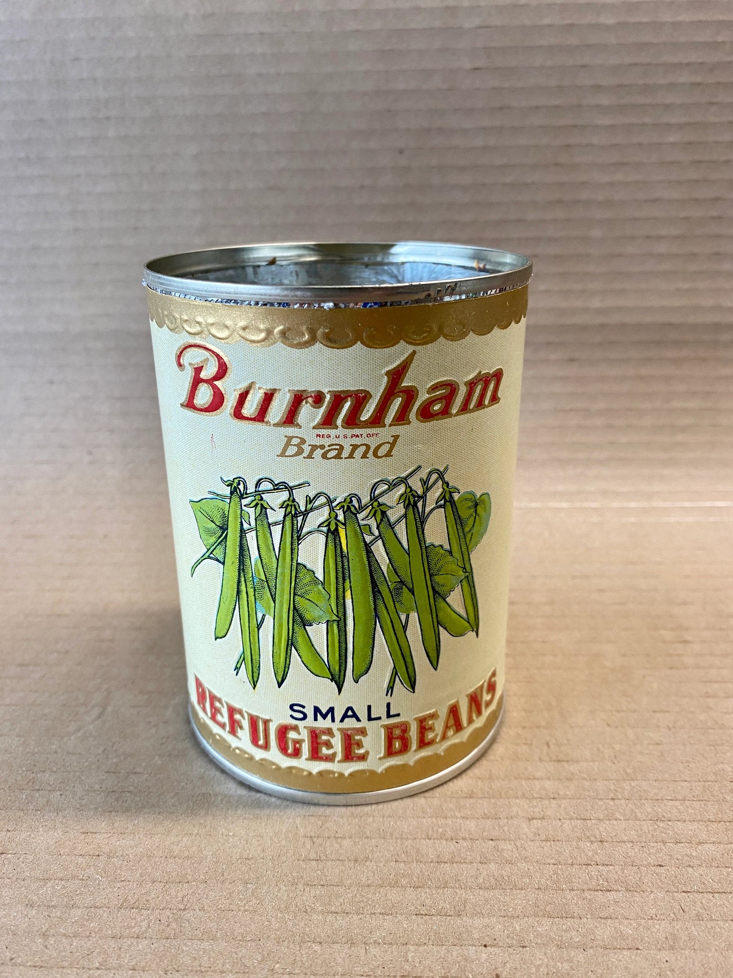 Vintage Label Set of 3 Fruit & Veggie Cans