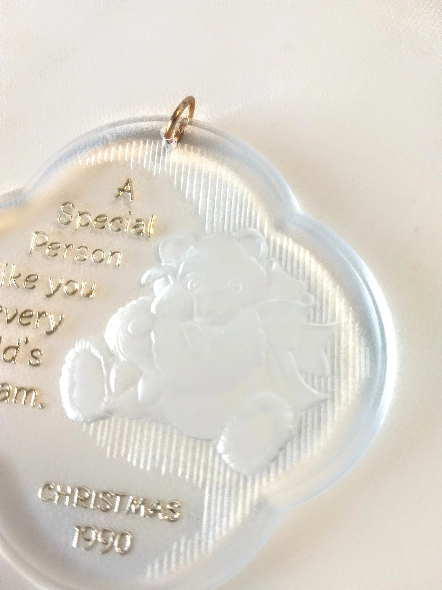 Vintage 1990 Hallmark Child Care Giver Ornament