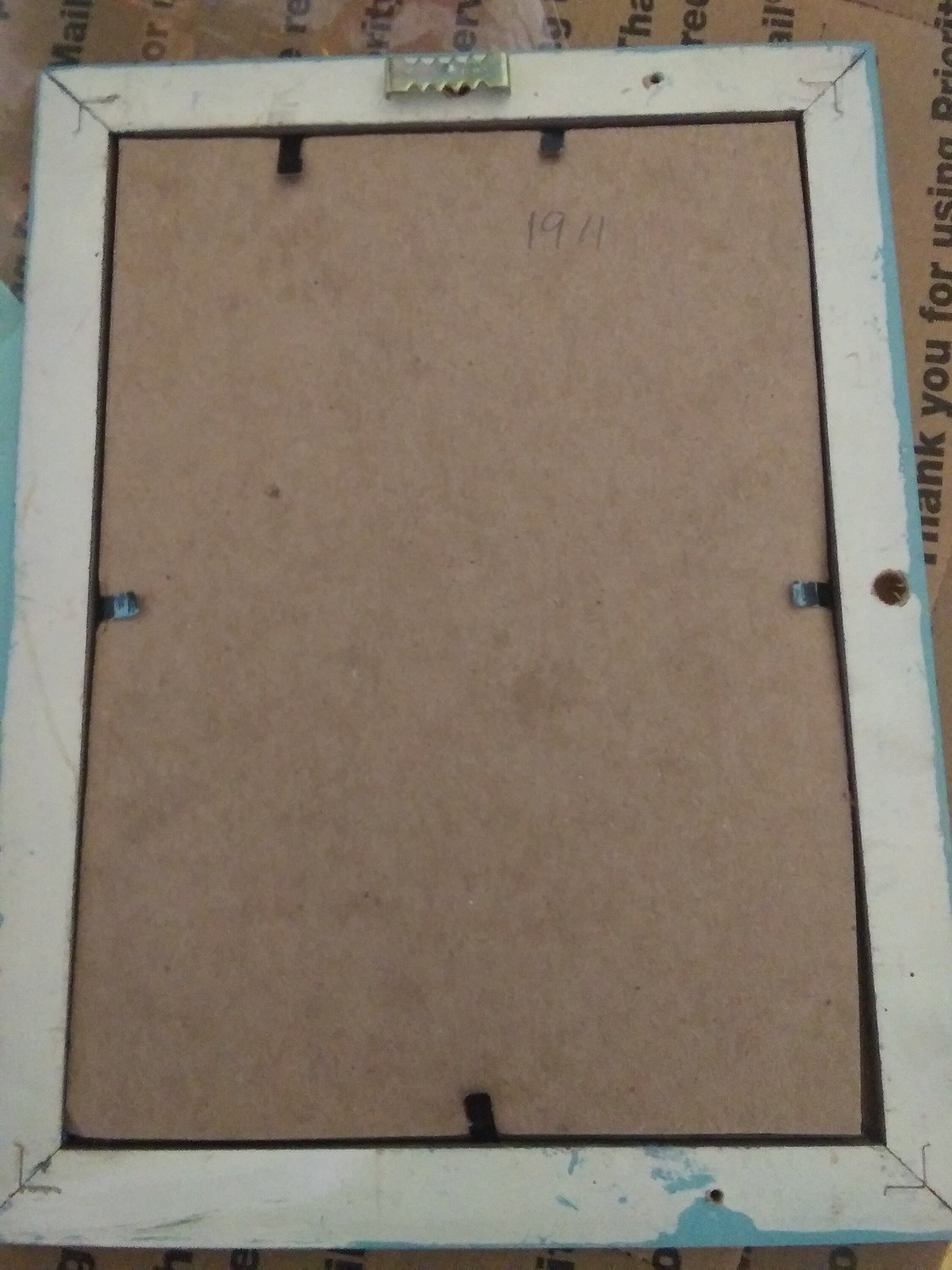 Vintage Valentine's Day Framed Card