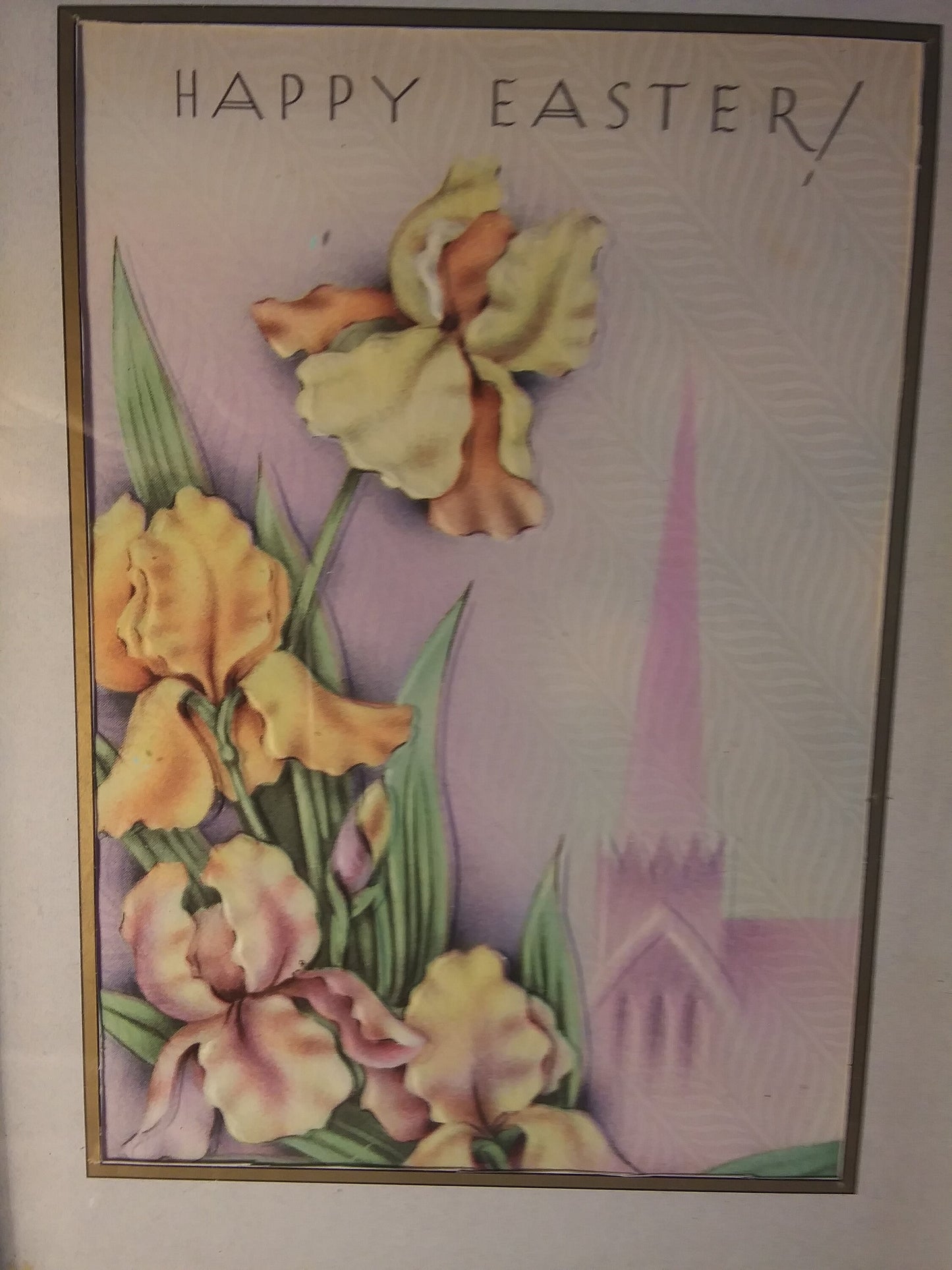 1900's Vintage Framed Postcard