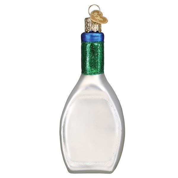 Ranch Dressing Bottle - Funny Blown Glass Tree Ornament by Old World Christmas