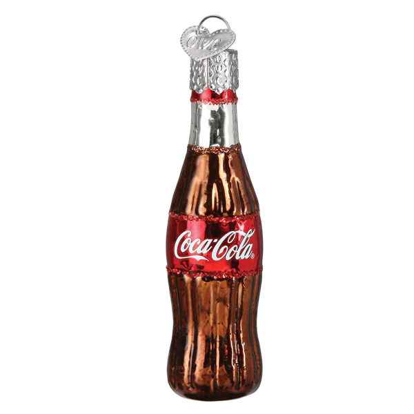 Coca-Cola Polar Bear Old World Christmas Ornament Set
