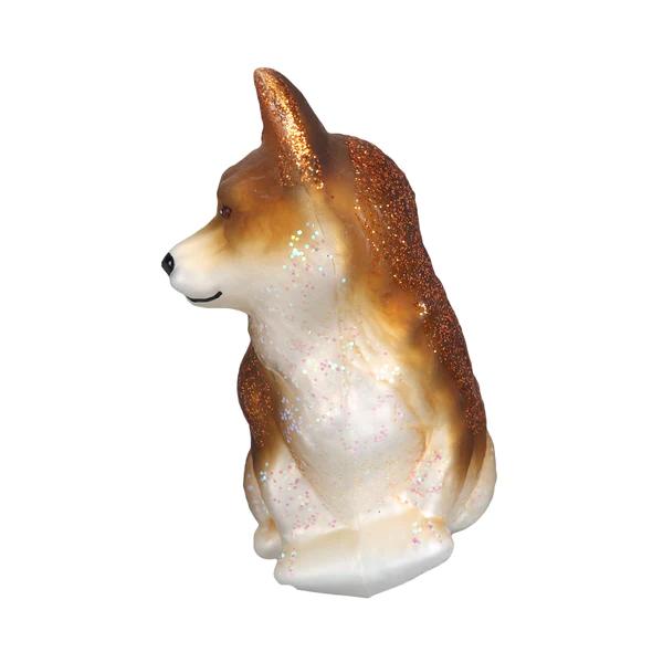 Pembroke Welsh Corgi Old World Christmas Ornament