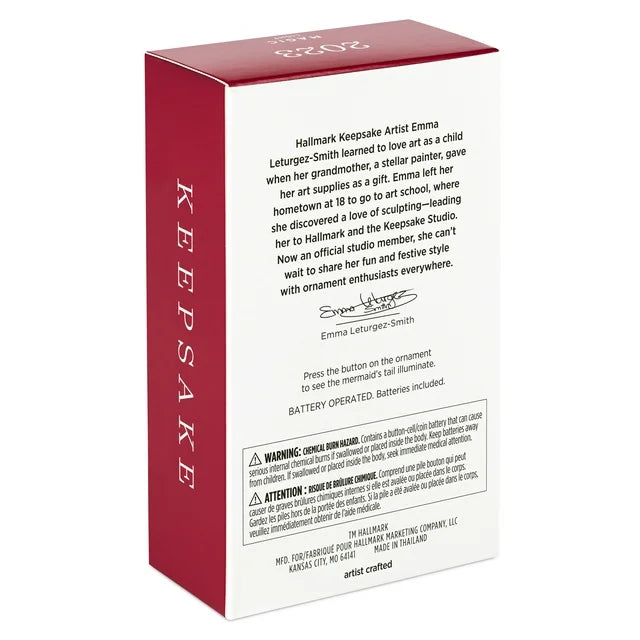 Barbie Mermaid - Hallmark Keepsake Ornament 2023