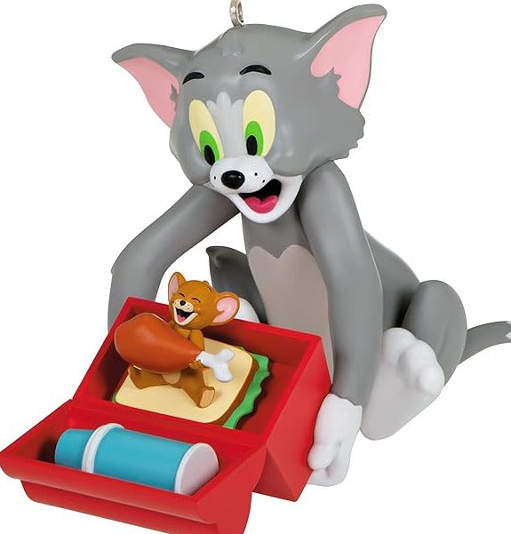 Tom and Jerry What's For Lunch - Hallmark Keepsake Christmas Tre Ornament 2023