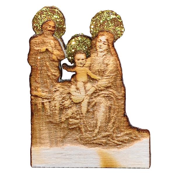 Ginger Cottages Nativity Chapel - Old World Christmas Ornament