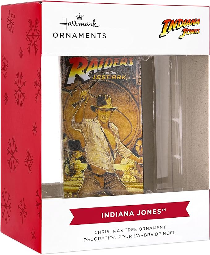 Indiana Jones VHS Case Indiana Jones - Hallmark Keepsake Ornament
