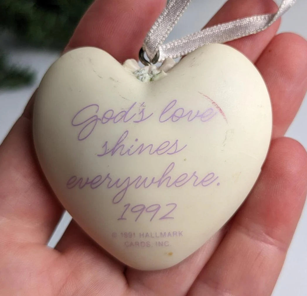 Vintage Hallmark God's Love Shines Everywhere Ornament