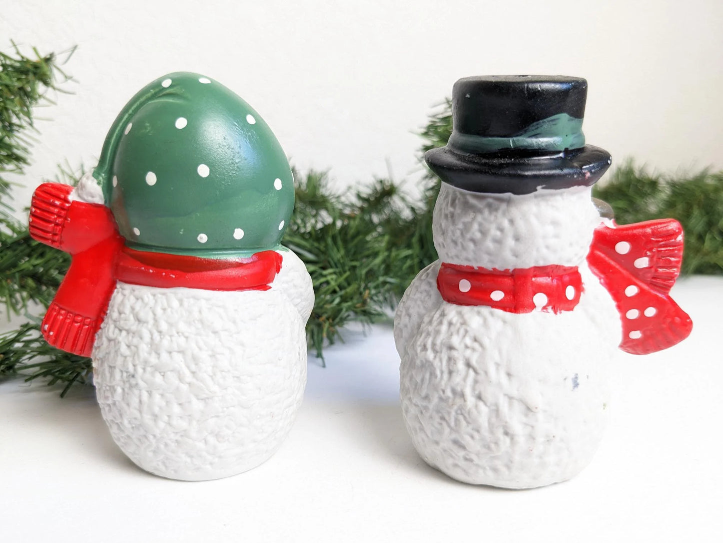 Snowman Salt & Pepper Christmas Shakers