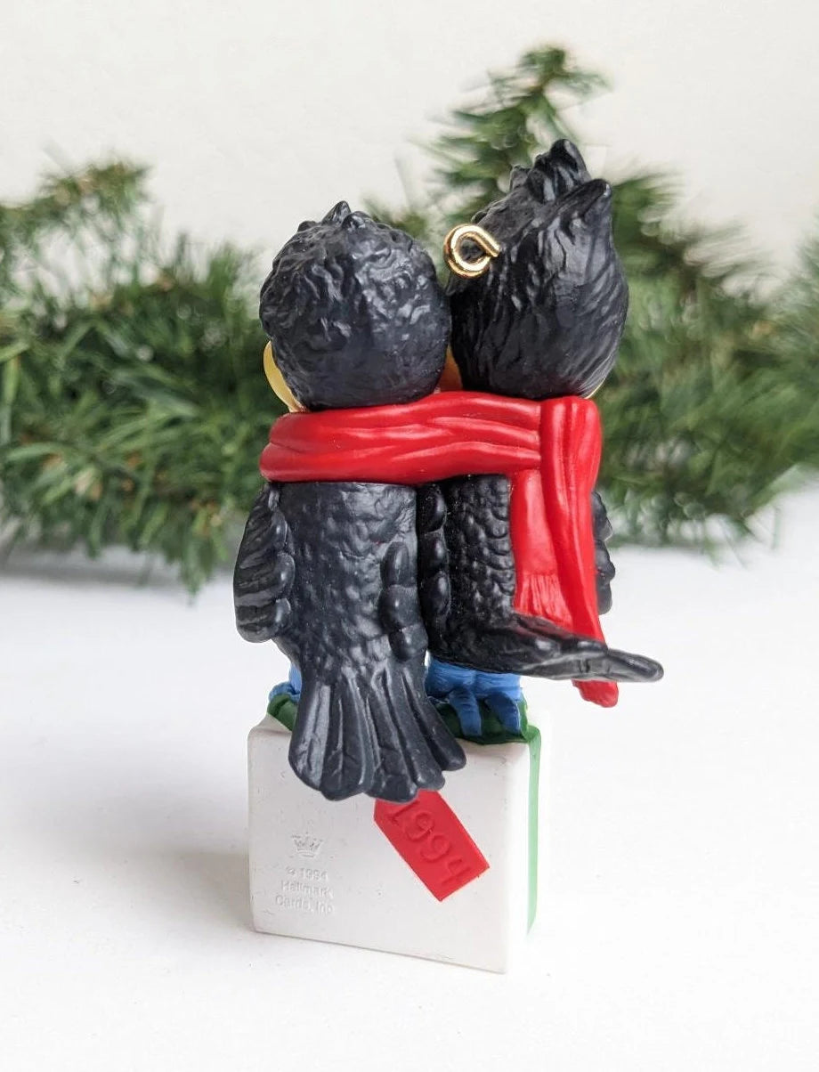 TOU CAN LOVE Toucan Couple Adorable Hallmark Christmas Ornament