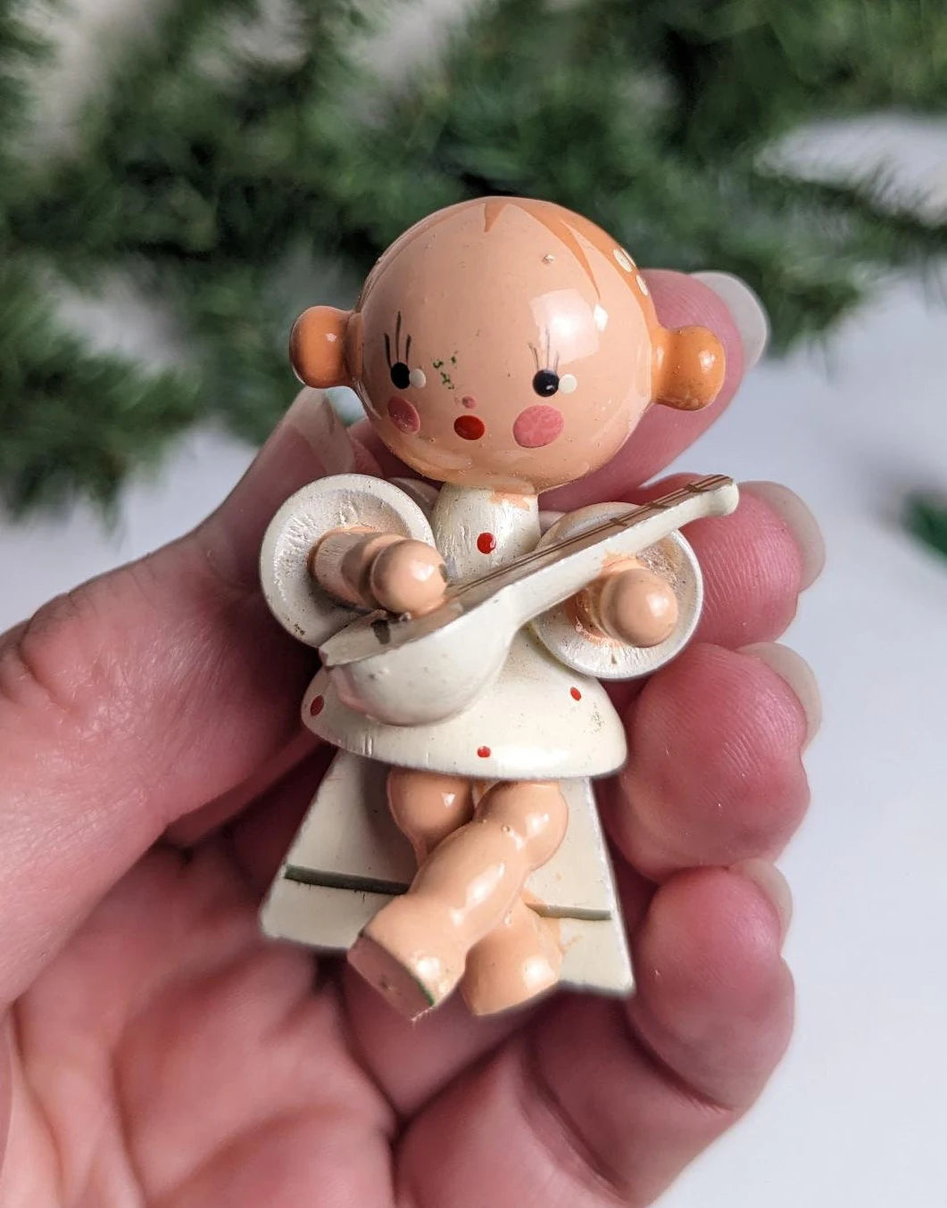 Vintage Wooden Christmas Ornaments