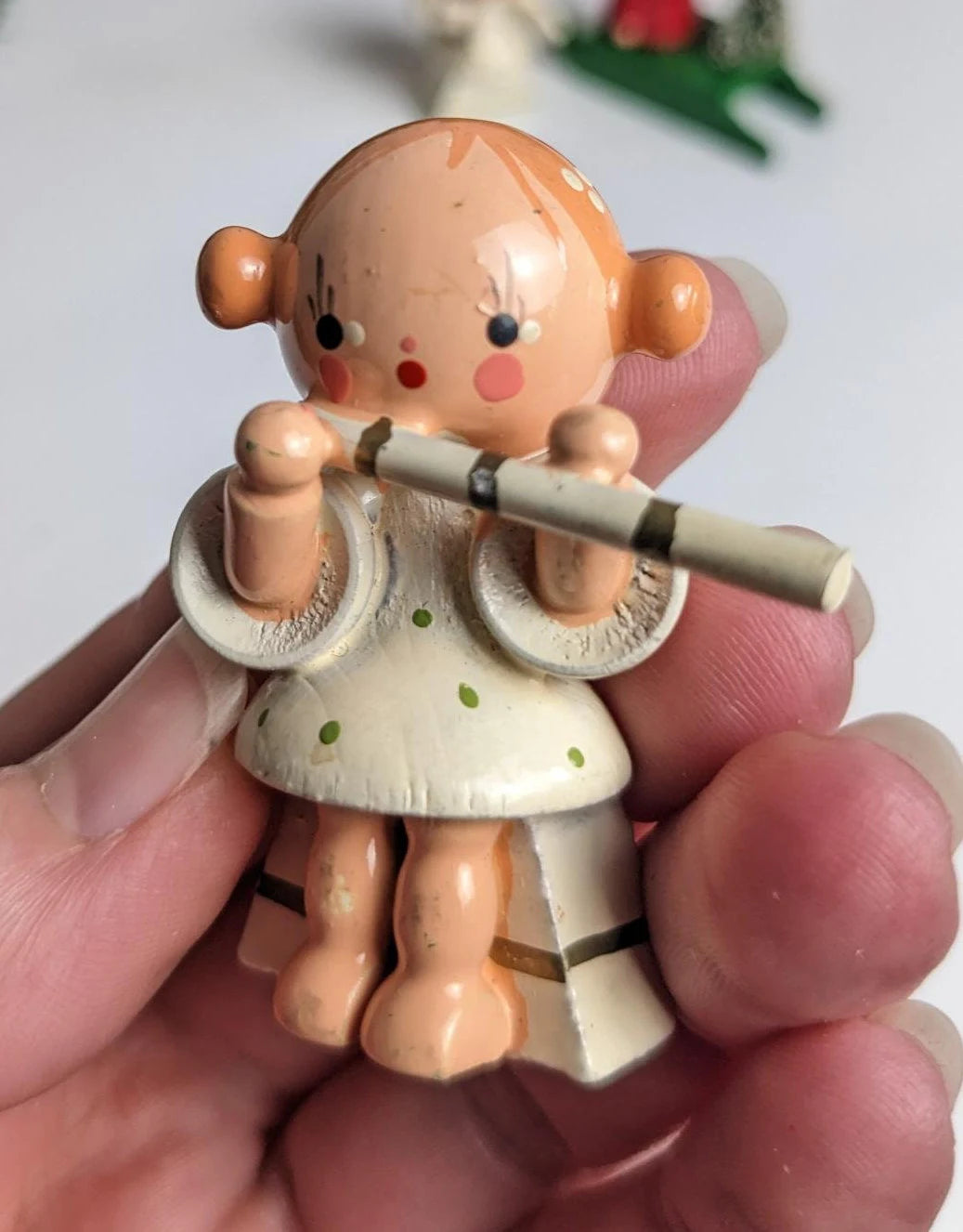 Vintage Wooden Christmas Ornaments