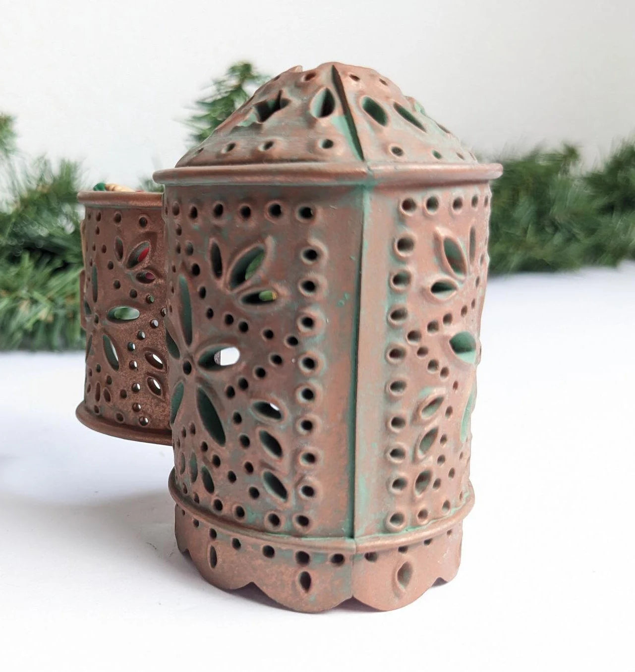 Vintage Warm Welcome Christmas Ornament