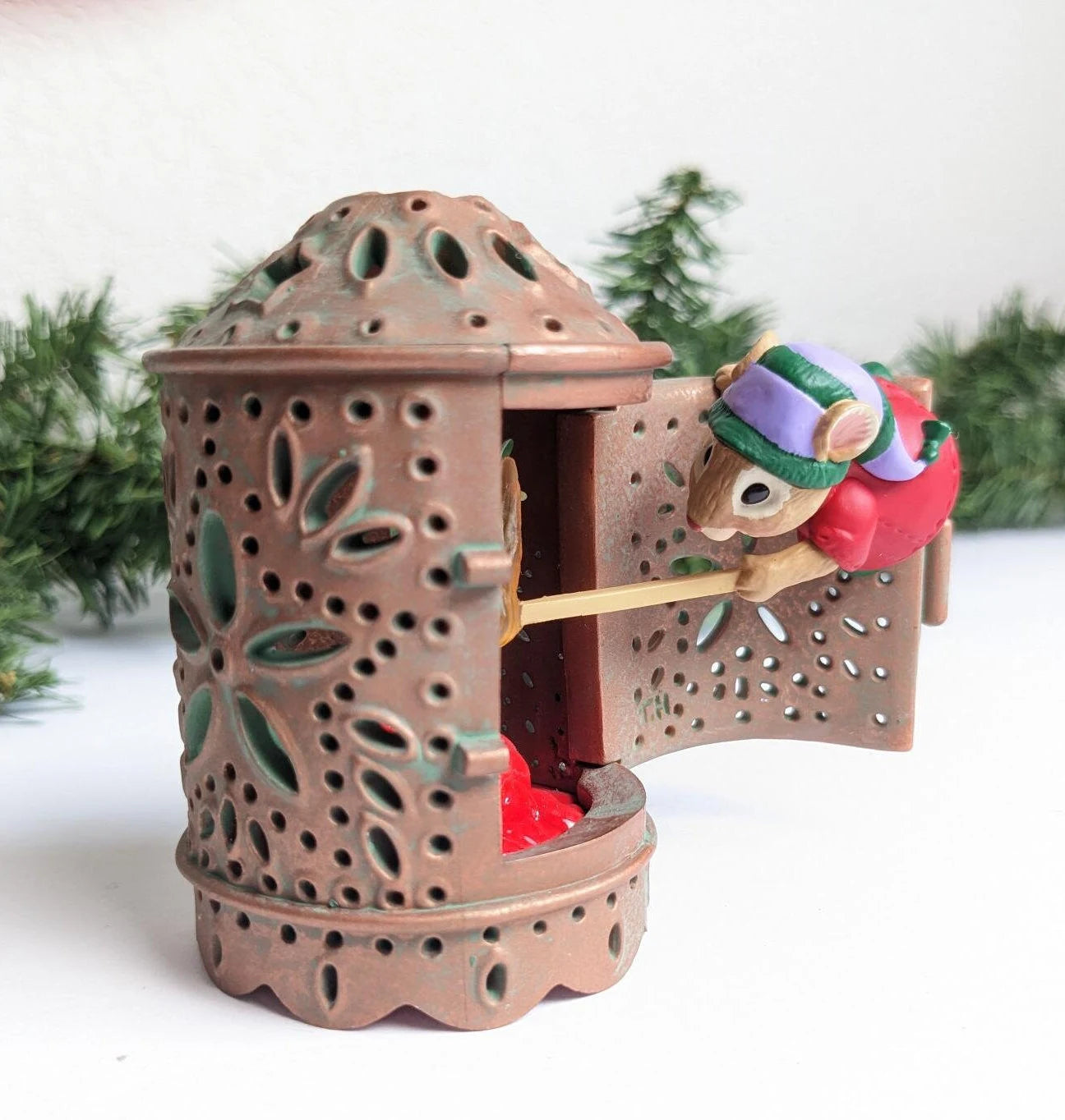 Vintage Warm Welcome Christmas Ornament