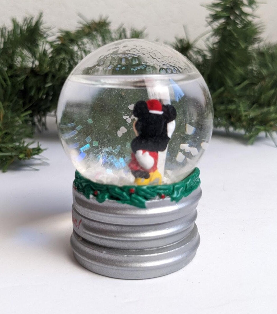 Mickey Mouse 2004 Mini Snow Globe