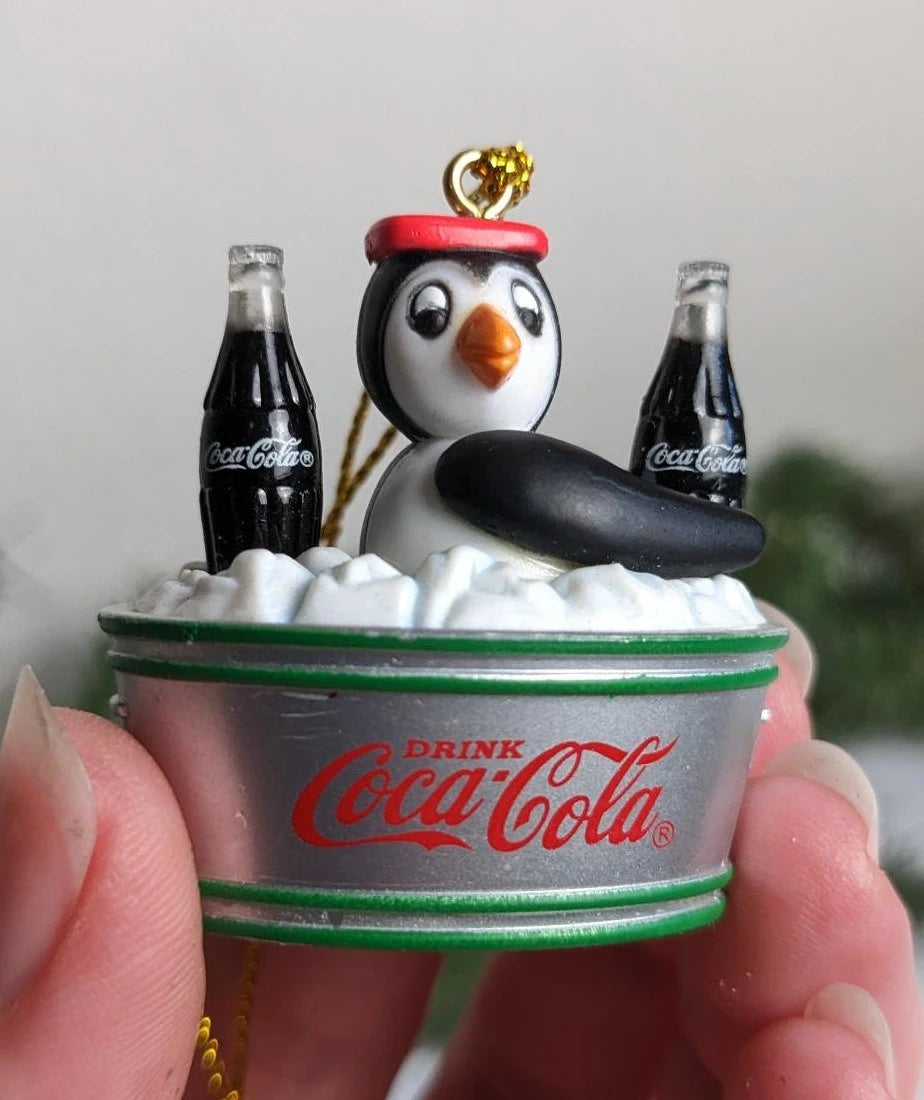 Vintage Mini Coca Cola Ornaments