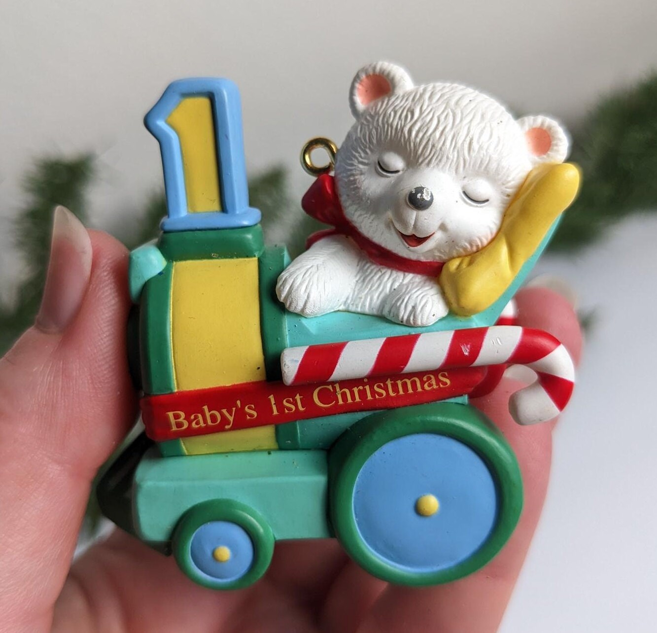 Baby's 1st Christmas - Hallmark Keepsake Ornament 1998