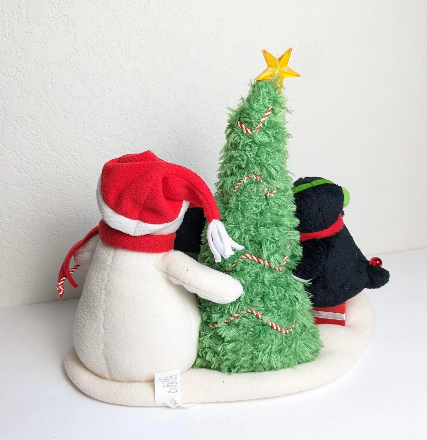 Very Merry Trio Animated Singing Snowman & Penguins