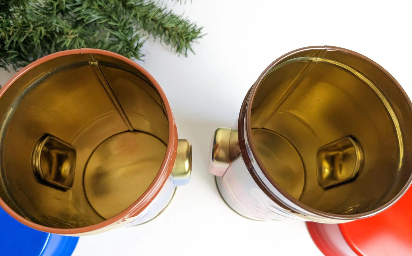 Vintage Nutcracker Christmas Tins