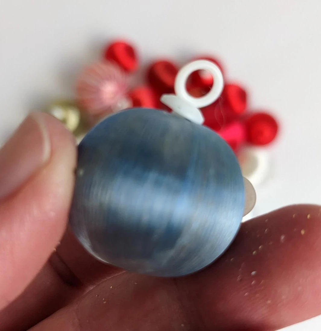 Vintage Mini Satin Christmas Ornaments