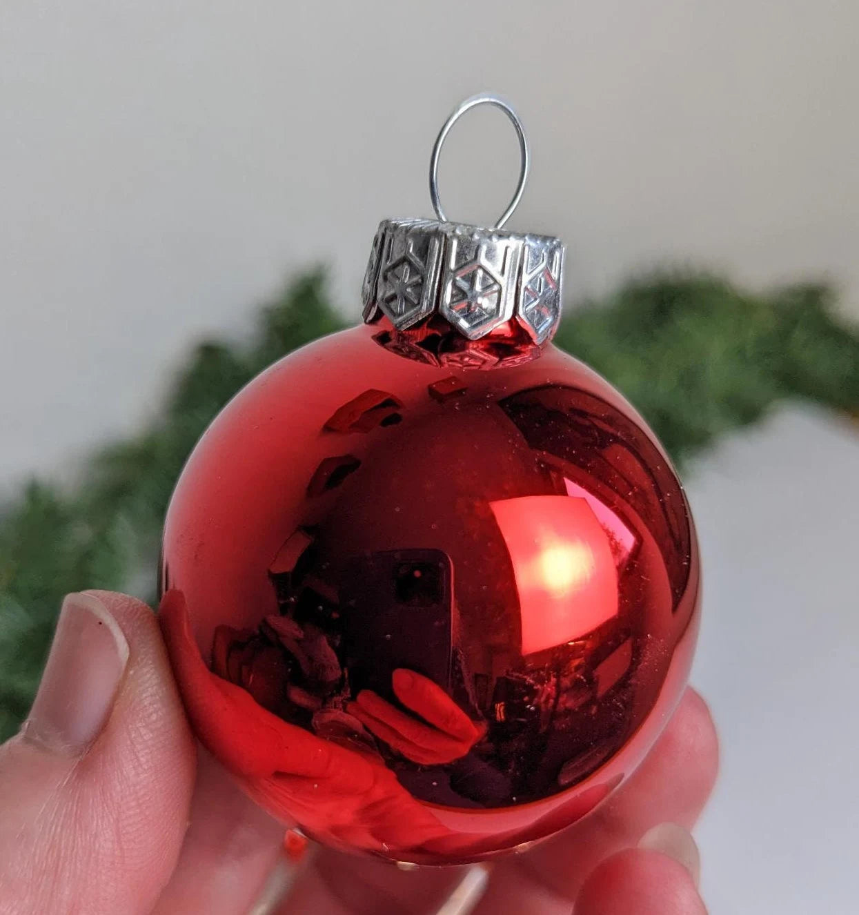 Vintage Nutcracker Red & Gold Christmas Ornaments