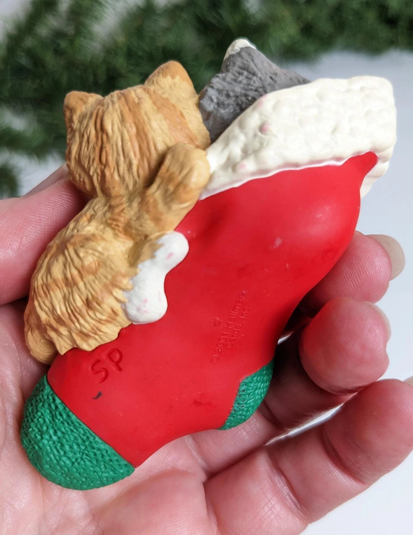 Vintage Mom and Dad Christmas Ornament Hallmark