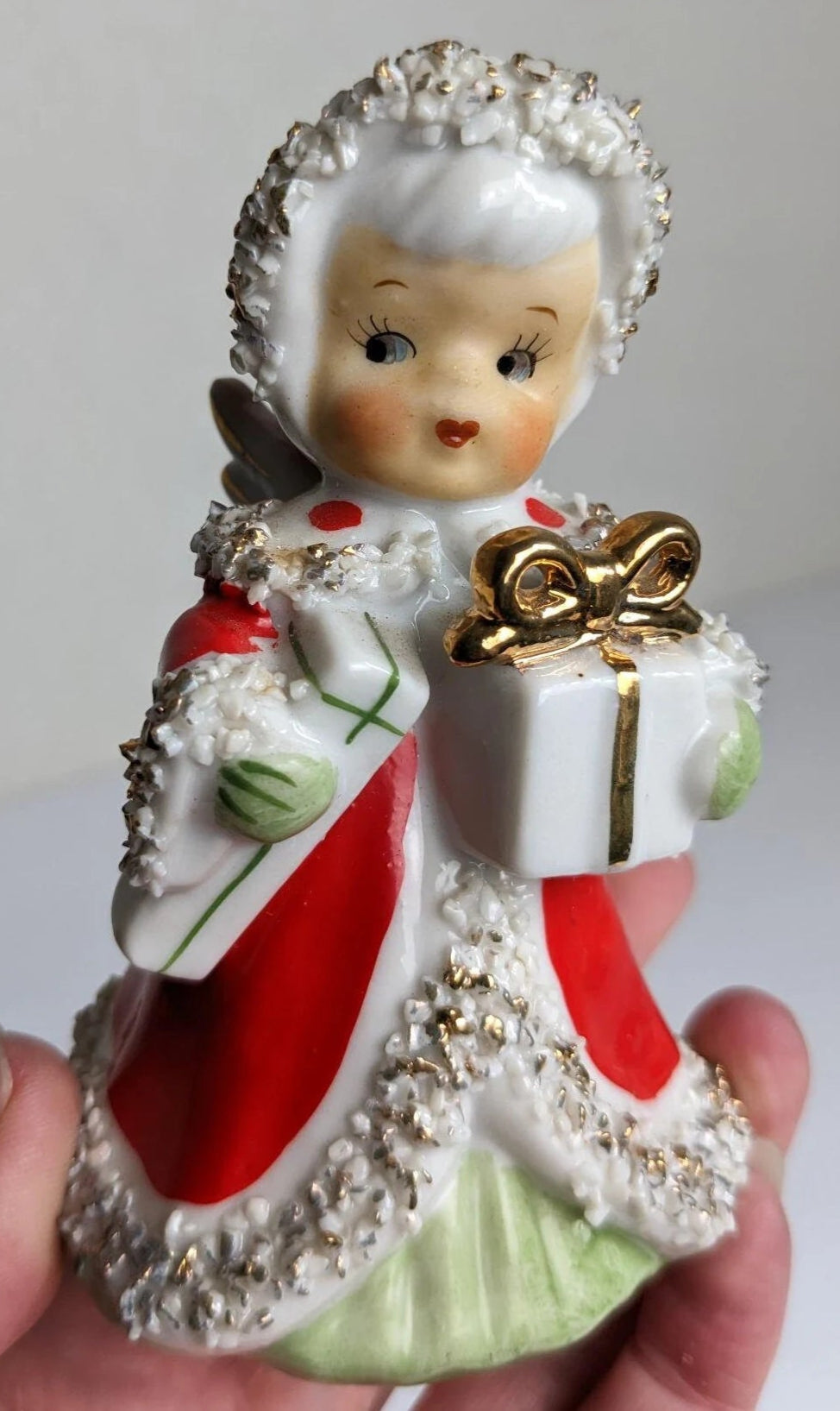 Lefton Vintage Christmas Angel Bell