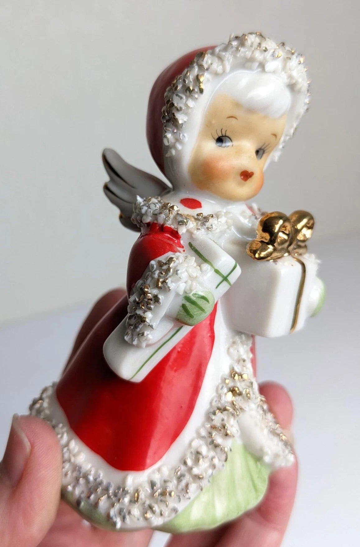 Lefton Vintage Christmas Angel Bell