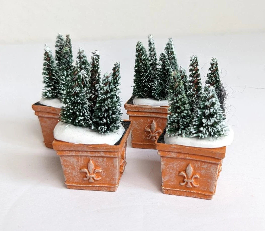 Victorian Village Christmas People Snow Village Accessories