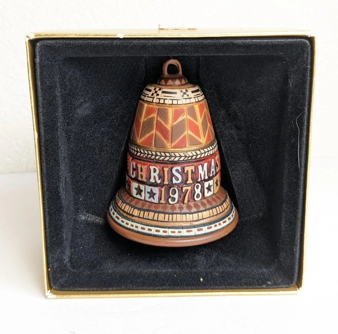 1978 Schneeberg Bell Christmas Hallmark Ornament