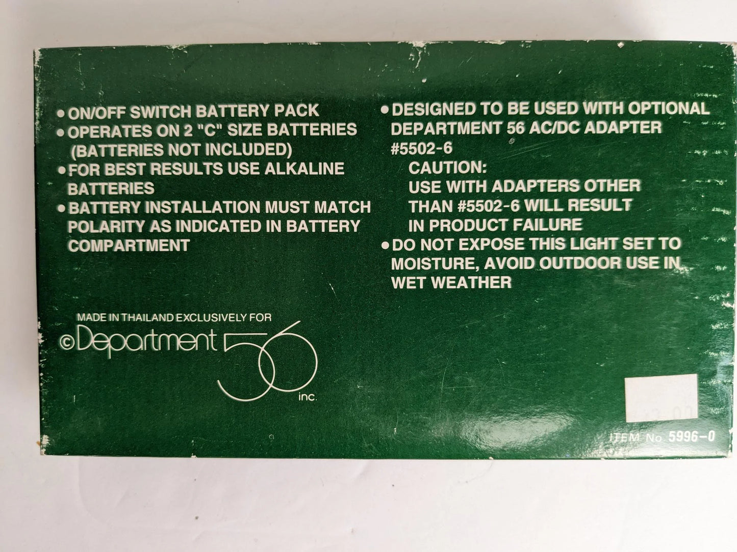 Lamp Post Village Accessory Lights