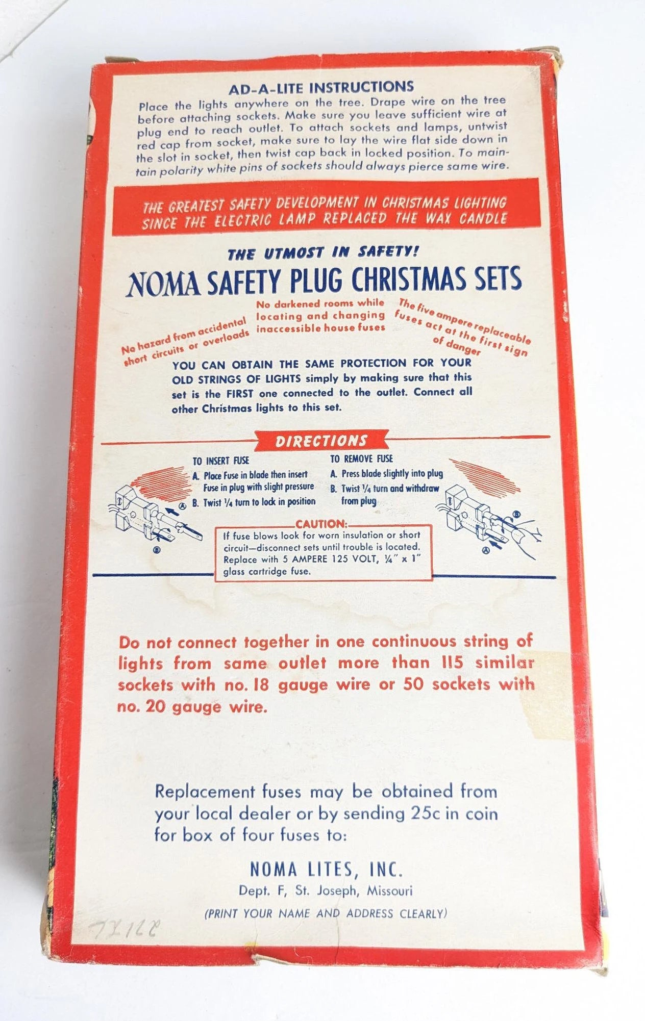 Noma AD-A-LITE- Christmas Light Strand