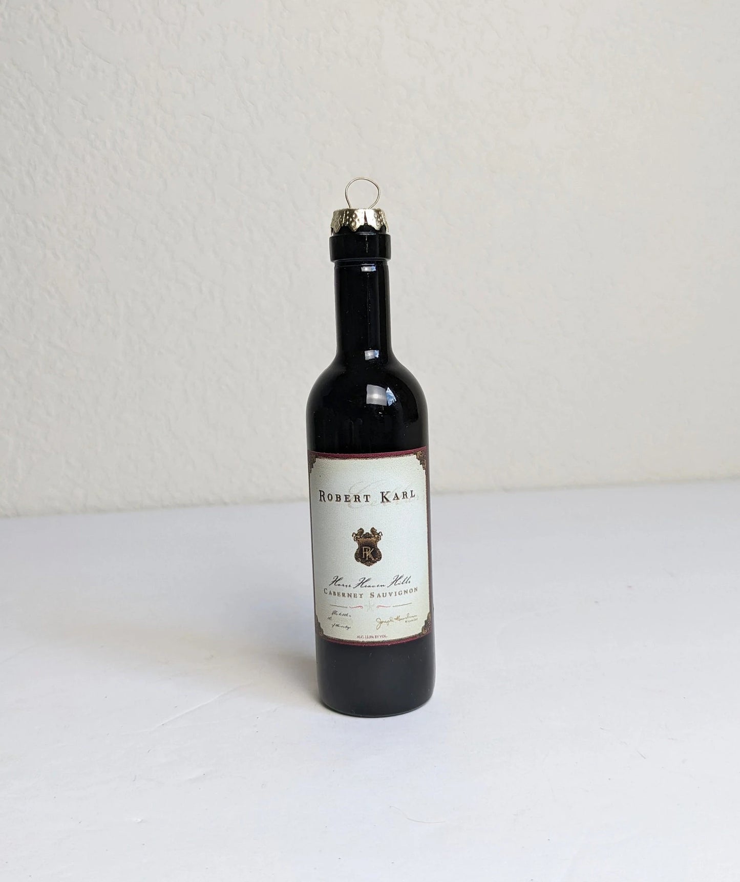 Wine Christmas Ornament