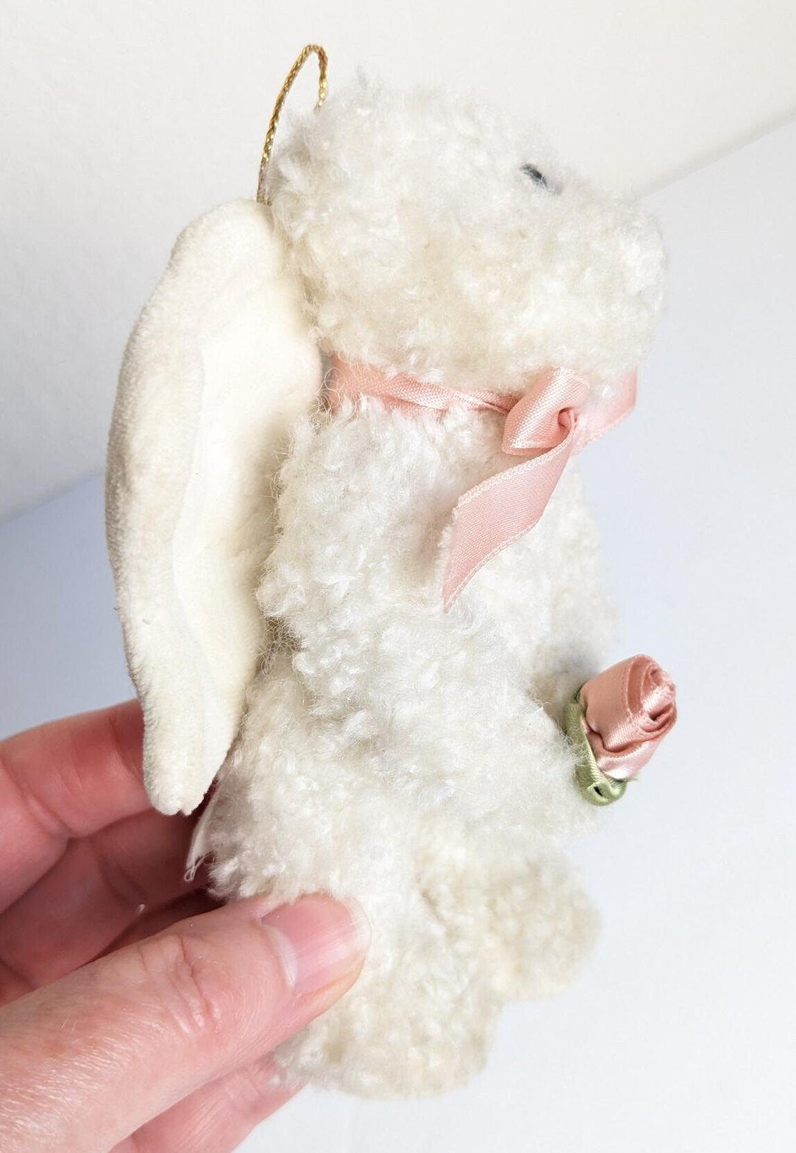 Boyds Teddy Bear Angel Stuffed Animal Christmas Ornament