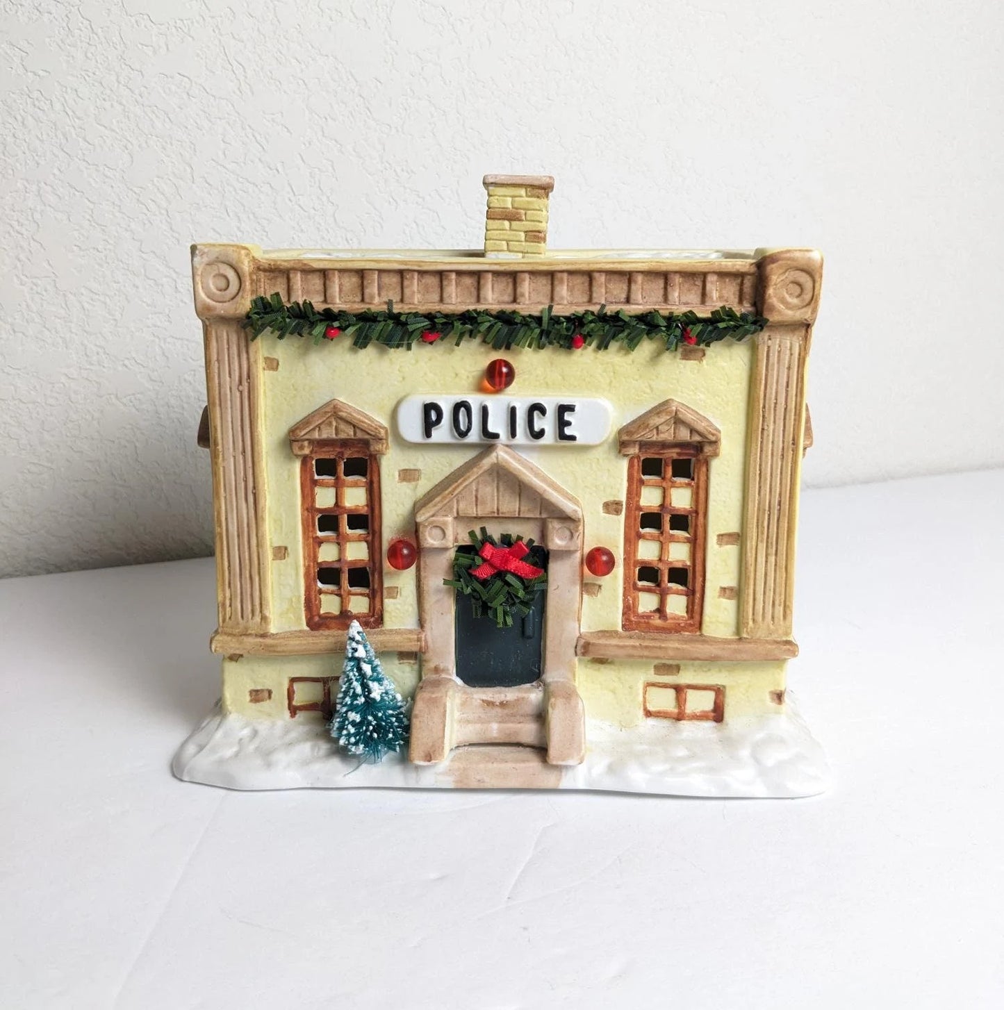 Christmas Valley Police Station Village Accessories