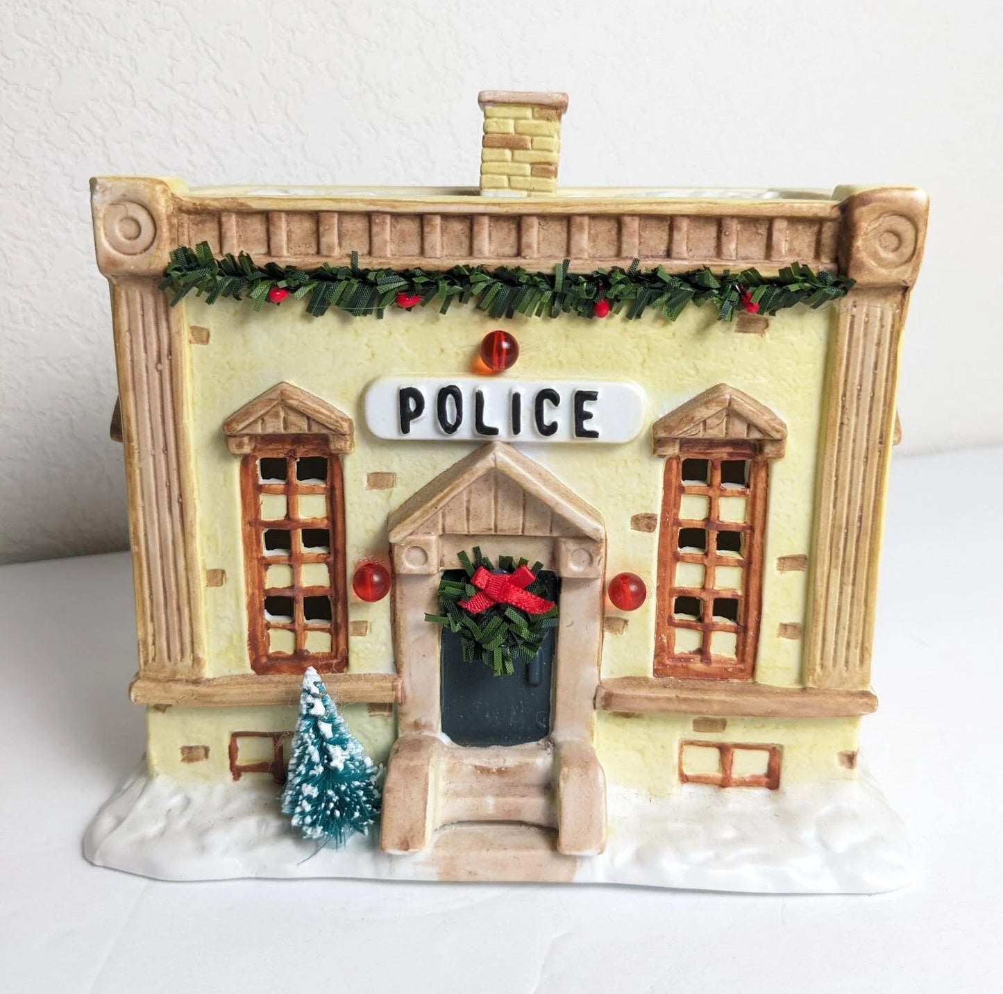 Christmas Valley Police Station Village Accessories