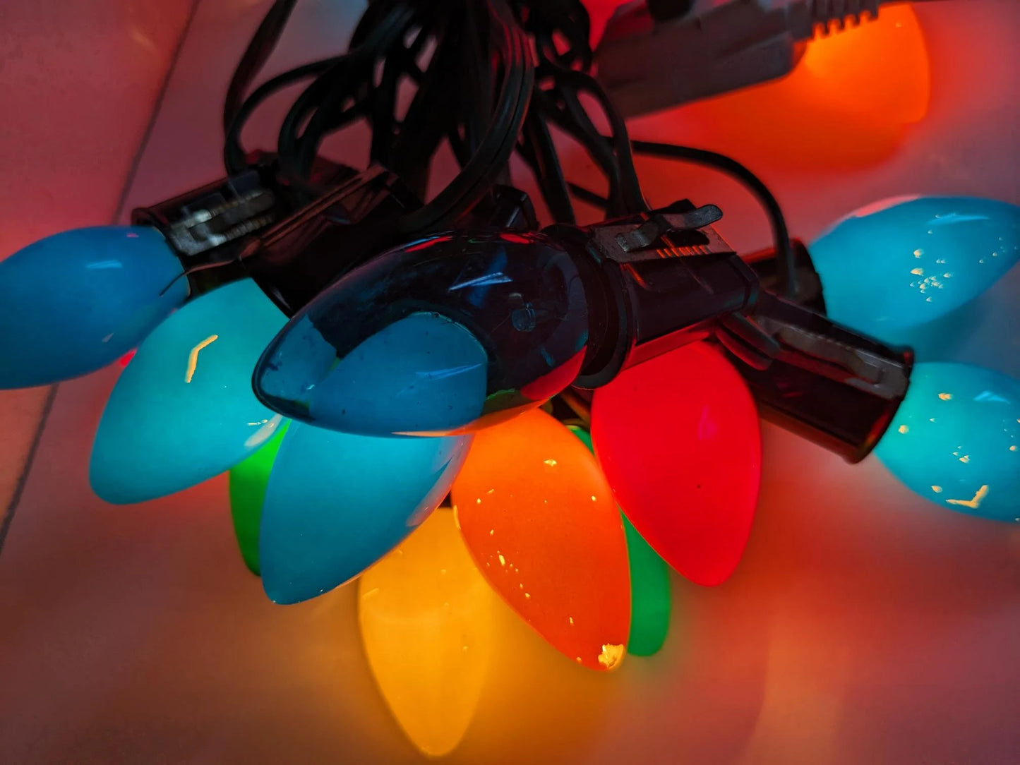 Vintage Christmas Light Strand