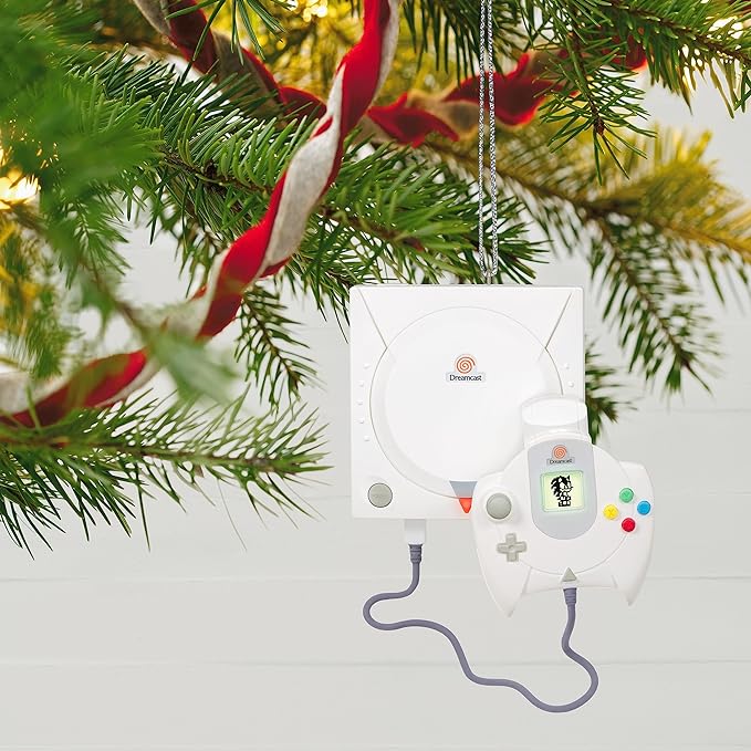 Sega Dreamcast Console - Magic Light and Sound Hallmark Keepsake Tree Ornament 2023